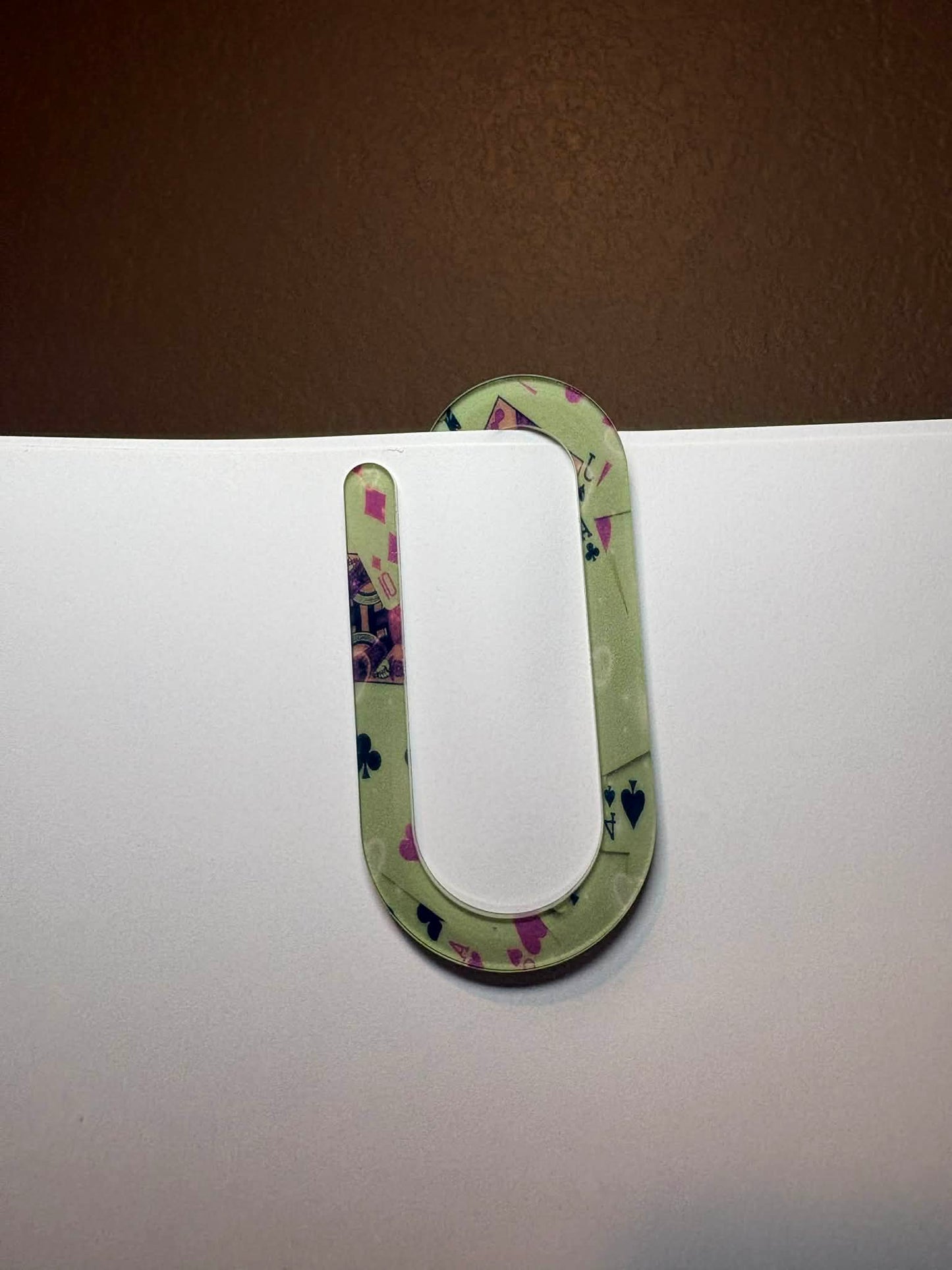 Card Queen Jumbo Paperclip