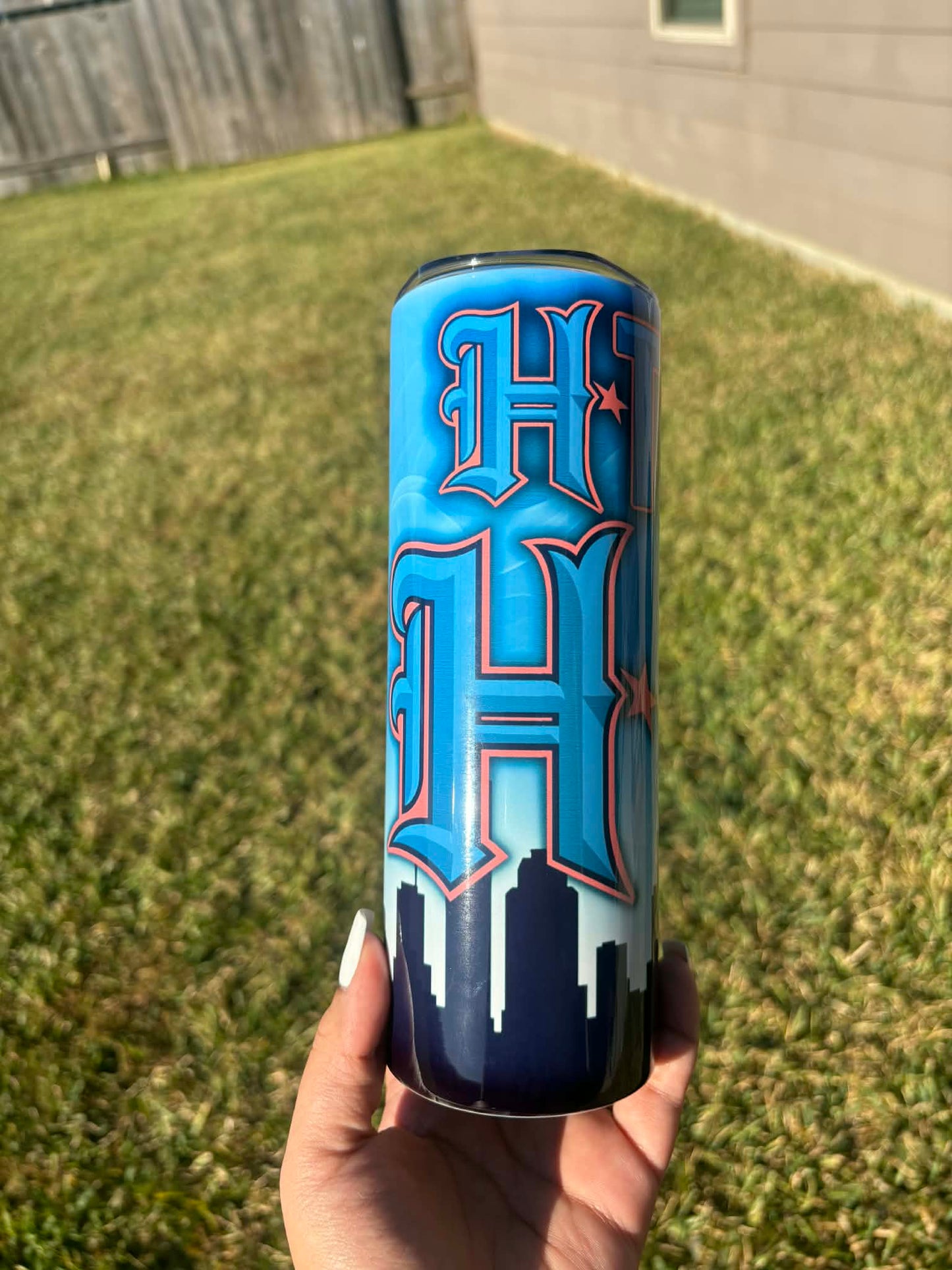 H-Town Themed Tumbler