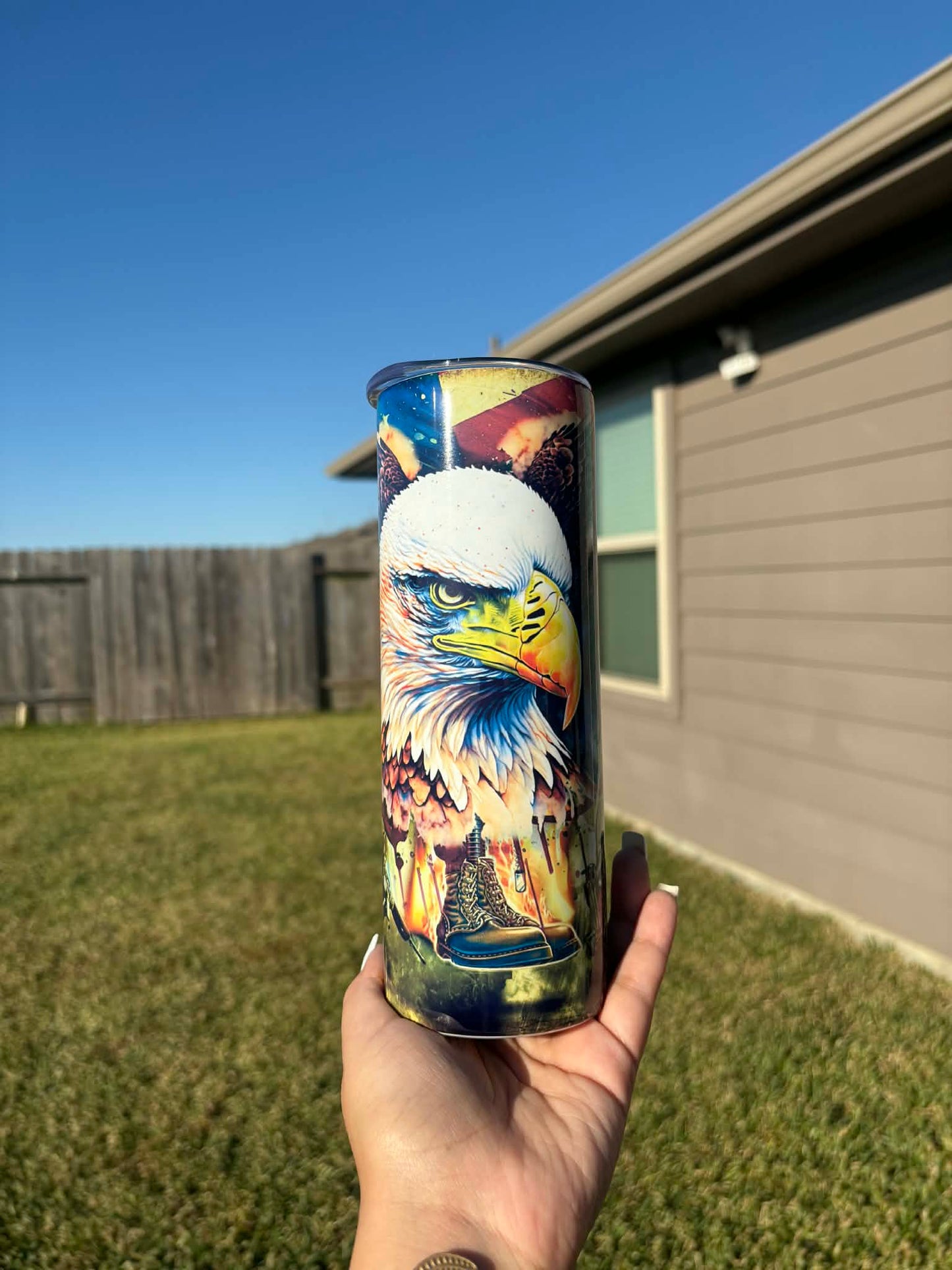 Veteran Themed Tumbler