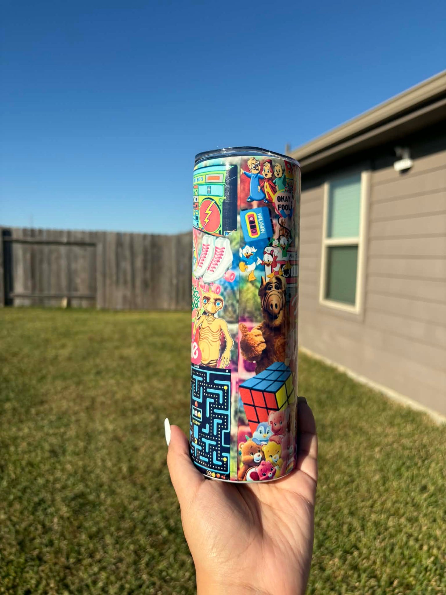 I Love The 80s Tumbler