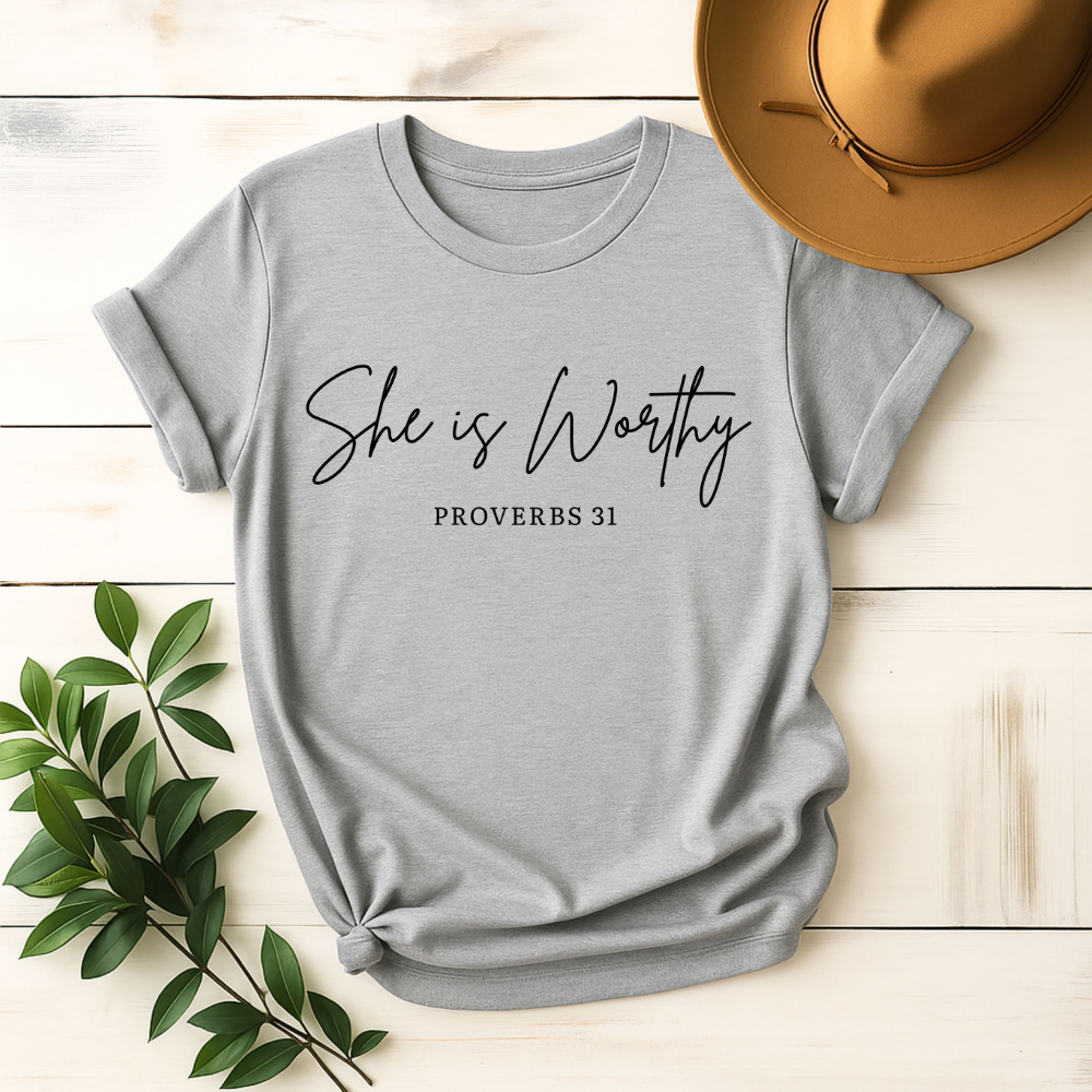She Is Worthy (Black)