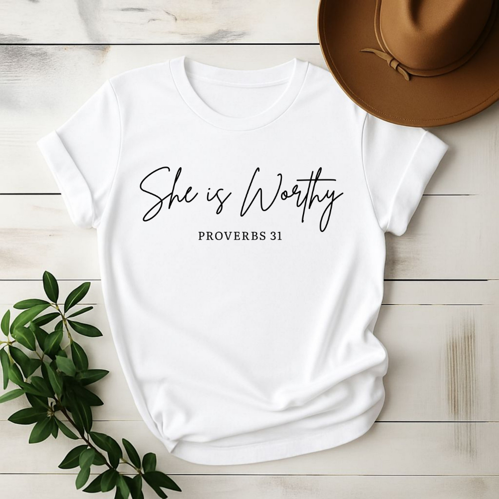 She Is Worthy (Black)