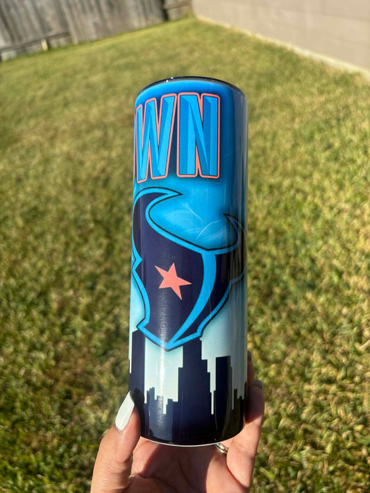 H-Town Themed Tumbler