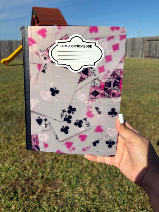 Card Lover Composition Book