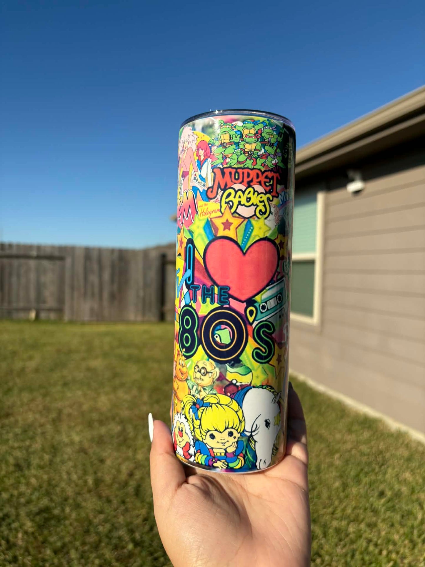 I Love The 80s Tumbler