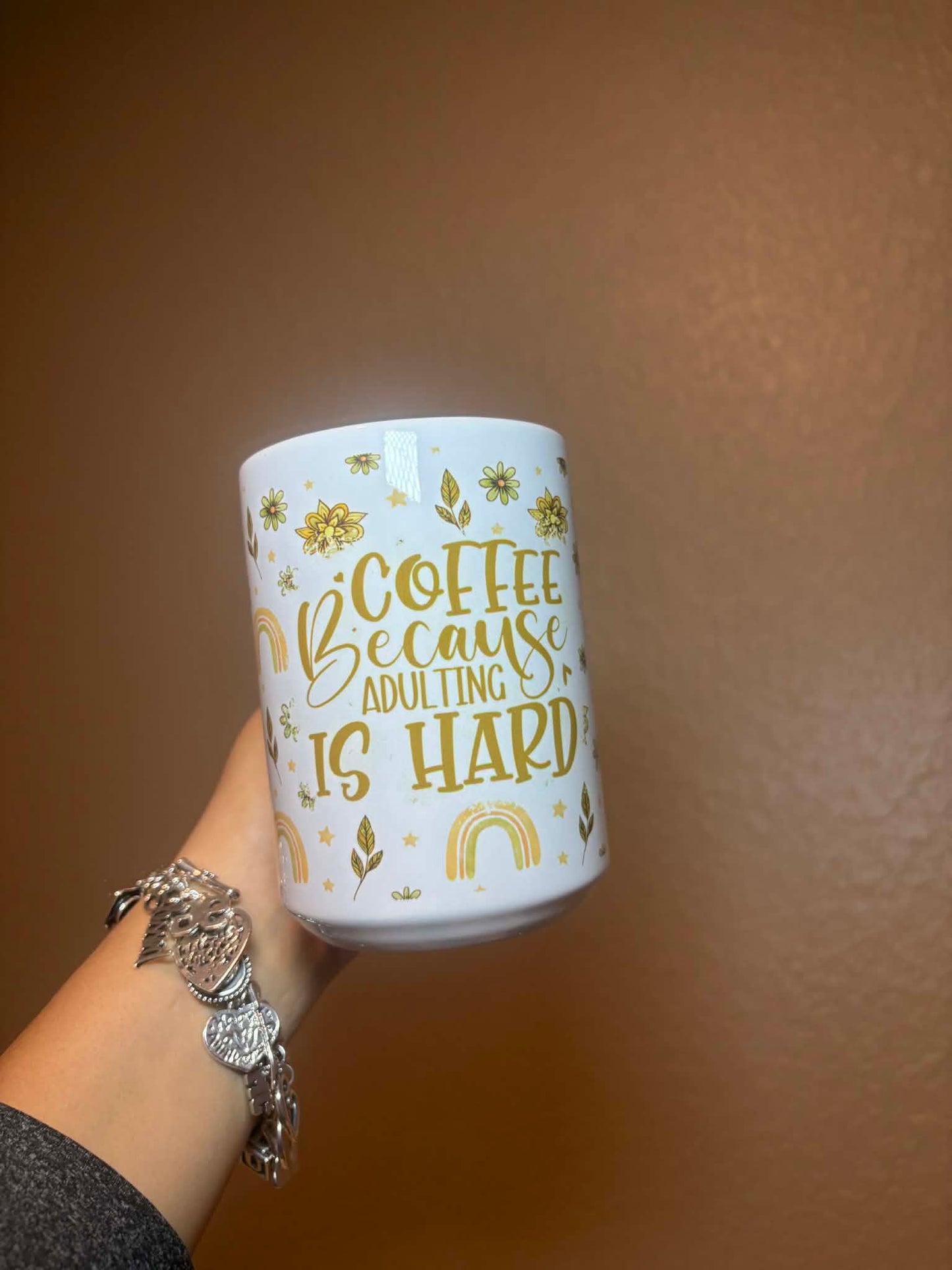 Coffee Because Adulting Is Hard Mug